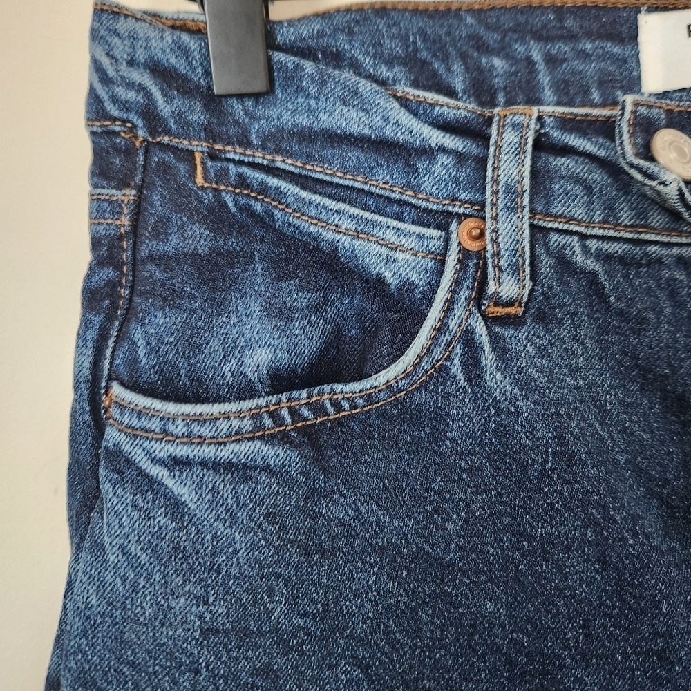 Reformation | Donna High Waist Raw Hem Bootcut Jeans in Amani - Size 28 - Picture 4 of 11